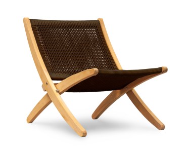 Woven Foldable Lounge Chair