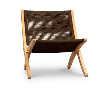 Woven Foldable Lounge Chair