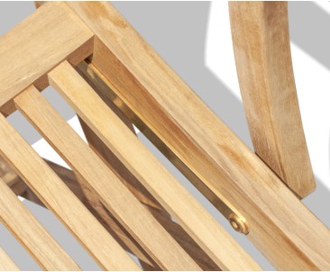 Rimini Teak Folding Garden Armchair