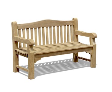 Buckingham 3 Seater Garden Bench - 1.5m