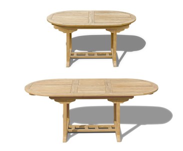 Bali Bijou Extending Garden Dining Table 150cm - 200cm