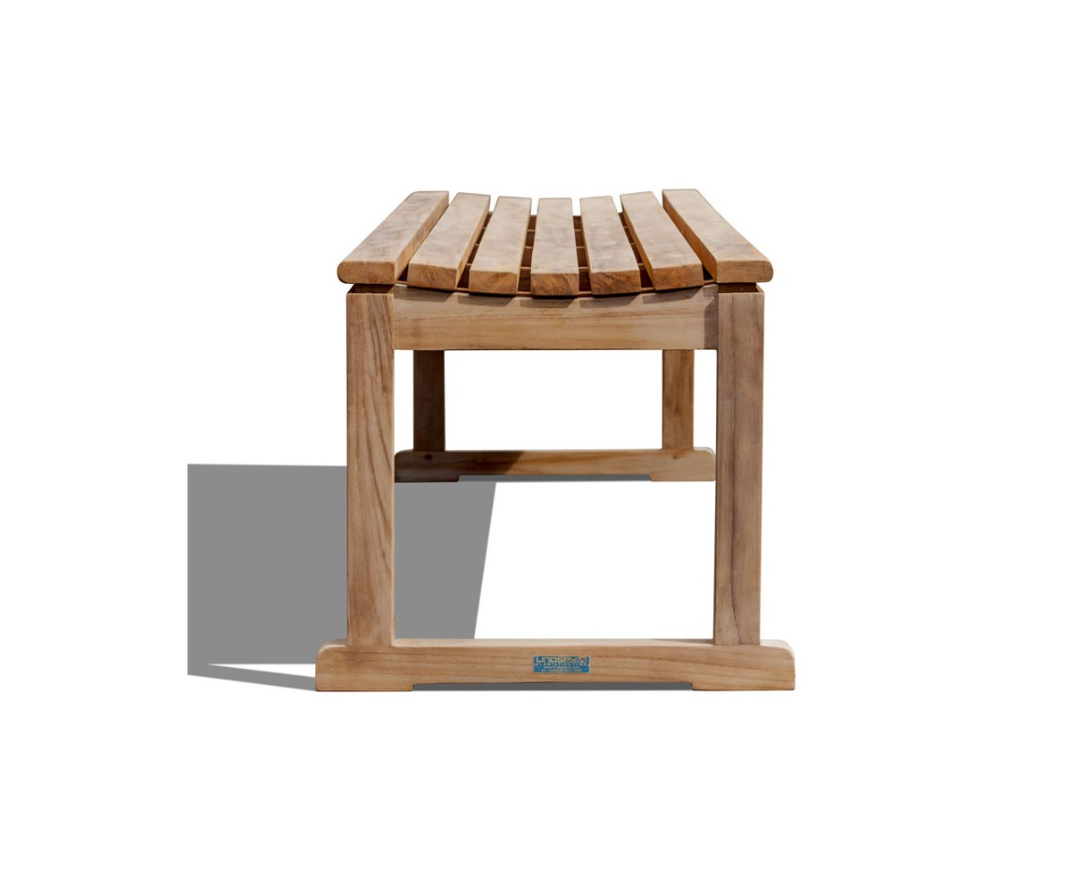 Westminster Teak Backless 6ft Garden Bench | Sports Bench Seating