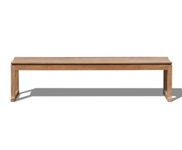 Westminster Teak Backless 6ft Garden Bench | Sports Bench Seating