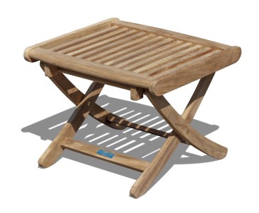 Bali Rimini Teak Side Table | Outdoor Footstool