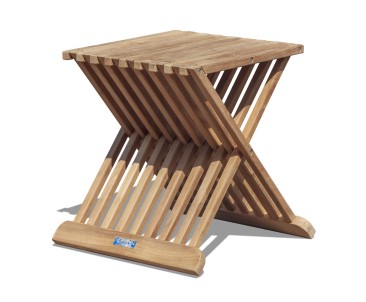 Chelsea Teak Garden Stool