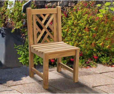 Princeton Teak Garden Chippendale Chair