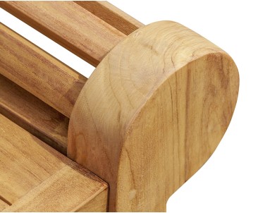 Teak Wood Lutyens-Style Coffee Table