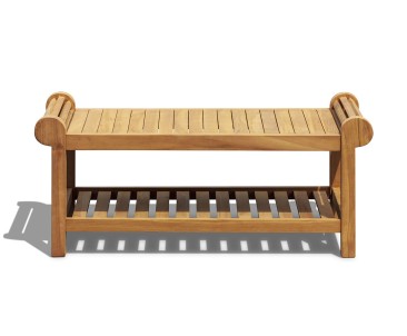Teak Wood Lutyens-Style Coffee Table