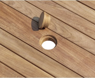 Sandringham Square Teak Outdoor 3ft Table