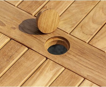 Sandringham Teak 6ft Outdoor Rectangular Dining Table