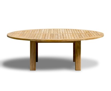 Titan Teak Round Outdoor Table - 2.2m