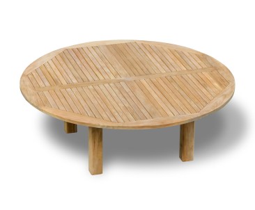 Titan Teak Round Outdoor Table - 2.2m