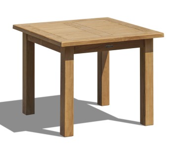 Balmoral Teak Chunky Square Garden 3ft Table