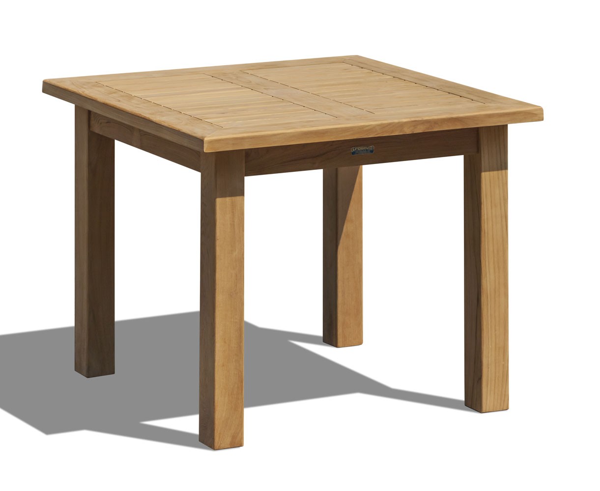 Balmoral Teak Chunky Square Garden 3ft Table