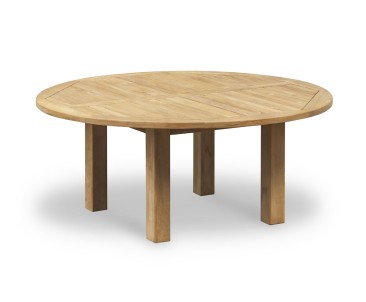 Titan Teak Garden Circular Dining Table - 1.8m
