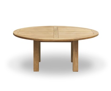 Titan Teak Garden Circular Dining Table - 1.8m
