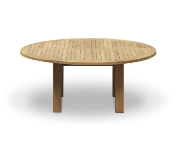 Titan Teak Garden Circular Dining Table - 1.8m