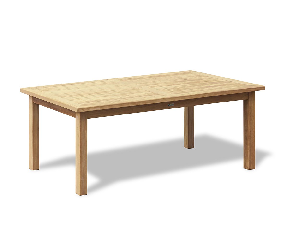 Balmoral Teak Rectangular Outdoor Dining Table - 2m