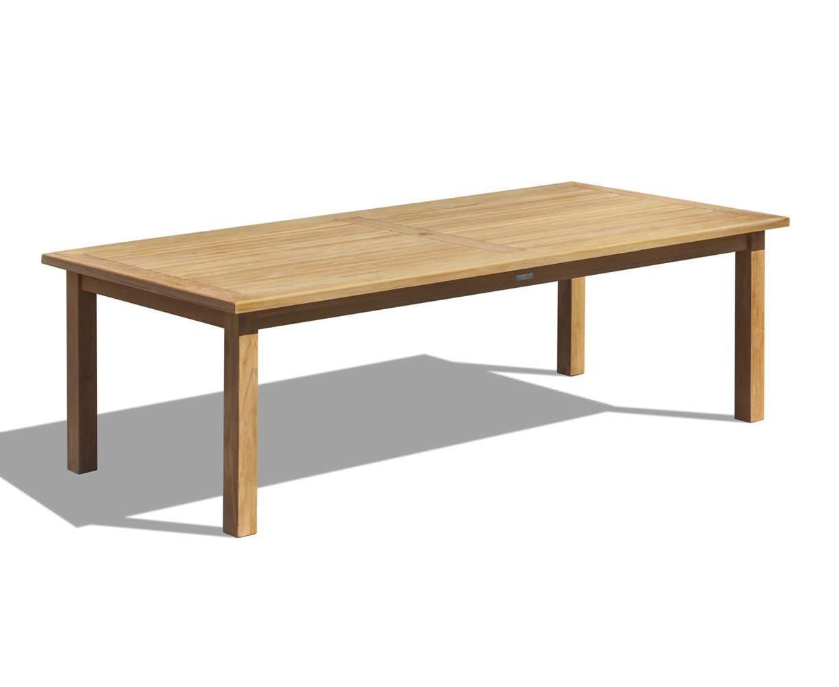Balmoral Teak Rectangular Outdoor Table - 2.5m