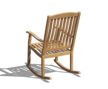 Garden Rocking Chair - Teak Outdoor Patio Rocker