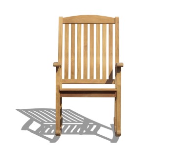 Garden Rocking Chair - Teak Outdoor Patio Rocker