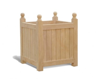 Versailles Teak Wooden Garden Planter - Large