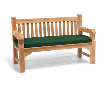 Balmoral 5ft Teak Park - Street Bench |  Heavy Duty Garden Bench