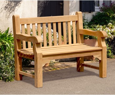Balmoral 4ft Teak Park Bench