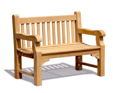 Balmoral 4ft Teak Park Bench