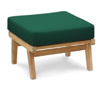 Eero Mid-Century Deep Seated Teak Garden Set with Ottoman - 5 Seater