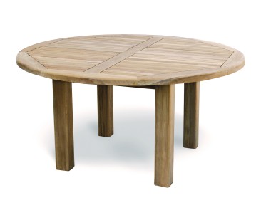 Titan Round 1.5m Table with Bali Stacking Armchairs