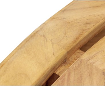 Round Tree Seat with metal legs