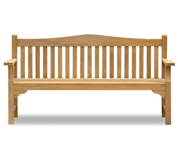 Tribute 6ft Teak Commemorative Memorial Bench | Remembrance Bench