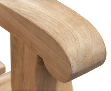Teak 2.4m Hyde Park Sled Bench
