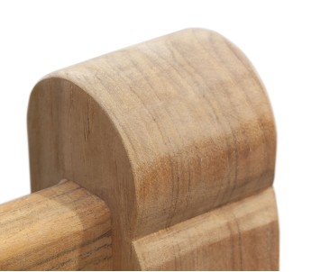 Teak 2.4m Hyde Park Sled Bench