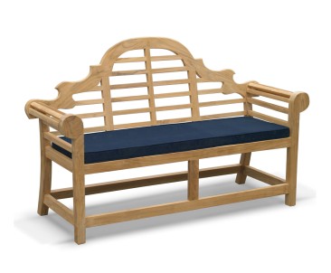 Teak Lutyens-Style Bench 1.65m