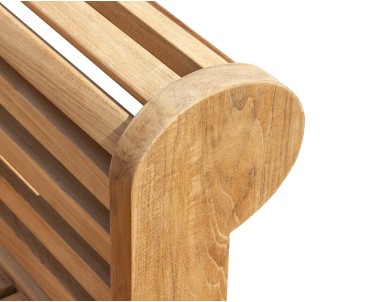 Lutyens-Style Outdoor Daybed, Teak