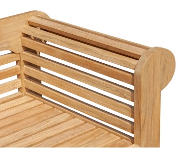 Lutyens-Style Outdoor Daybed, Teak