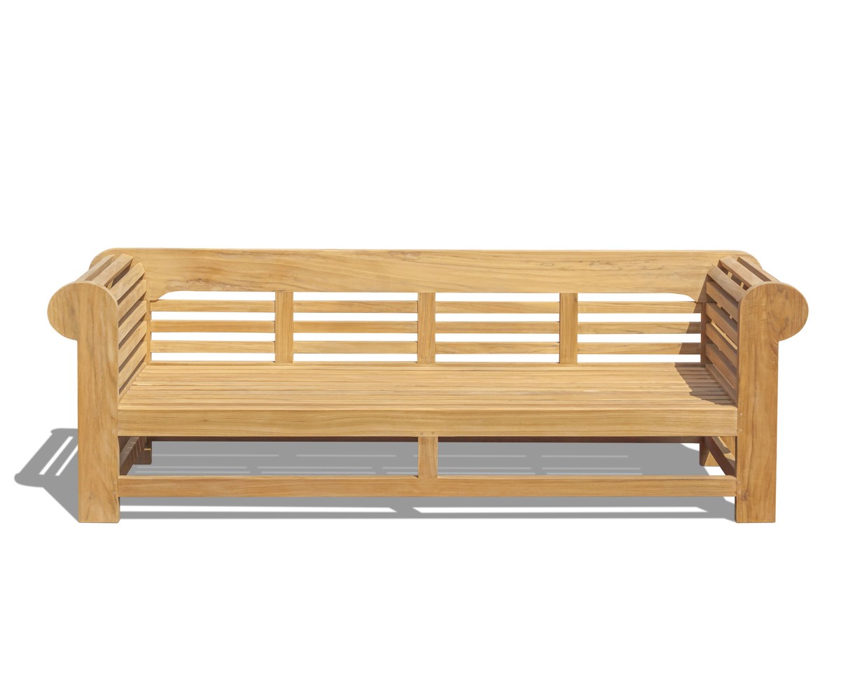 Lutyens-Style Outdoor Daybed, Teak