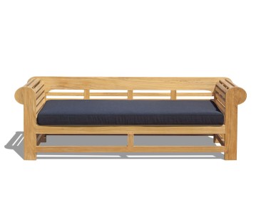 Lutyens-Style Outdoor Daybed, Teak