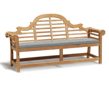 Teak Lutyens-Style Table with Bench and Chairs - 1.95m