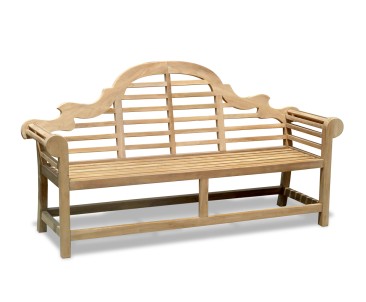 Teak Lutyens-Style Table with Bench and Chairs - 1.95m