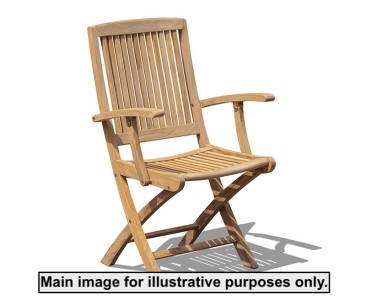 Rimini Teak Garden Armchair - Used: Good