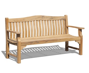 1.8m Teak Rose Garden Bench