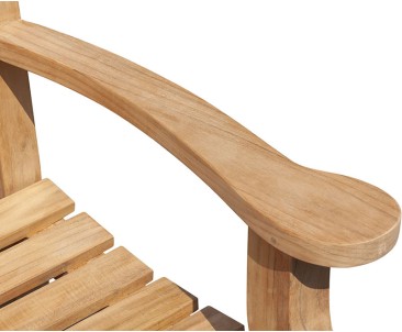 1.8m Teak Rose Garden Bench