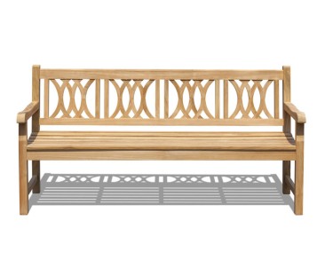 Grosvenor Teak Decorative 1.8m Bench