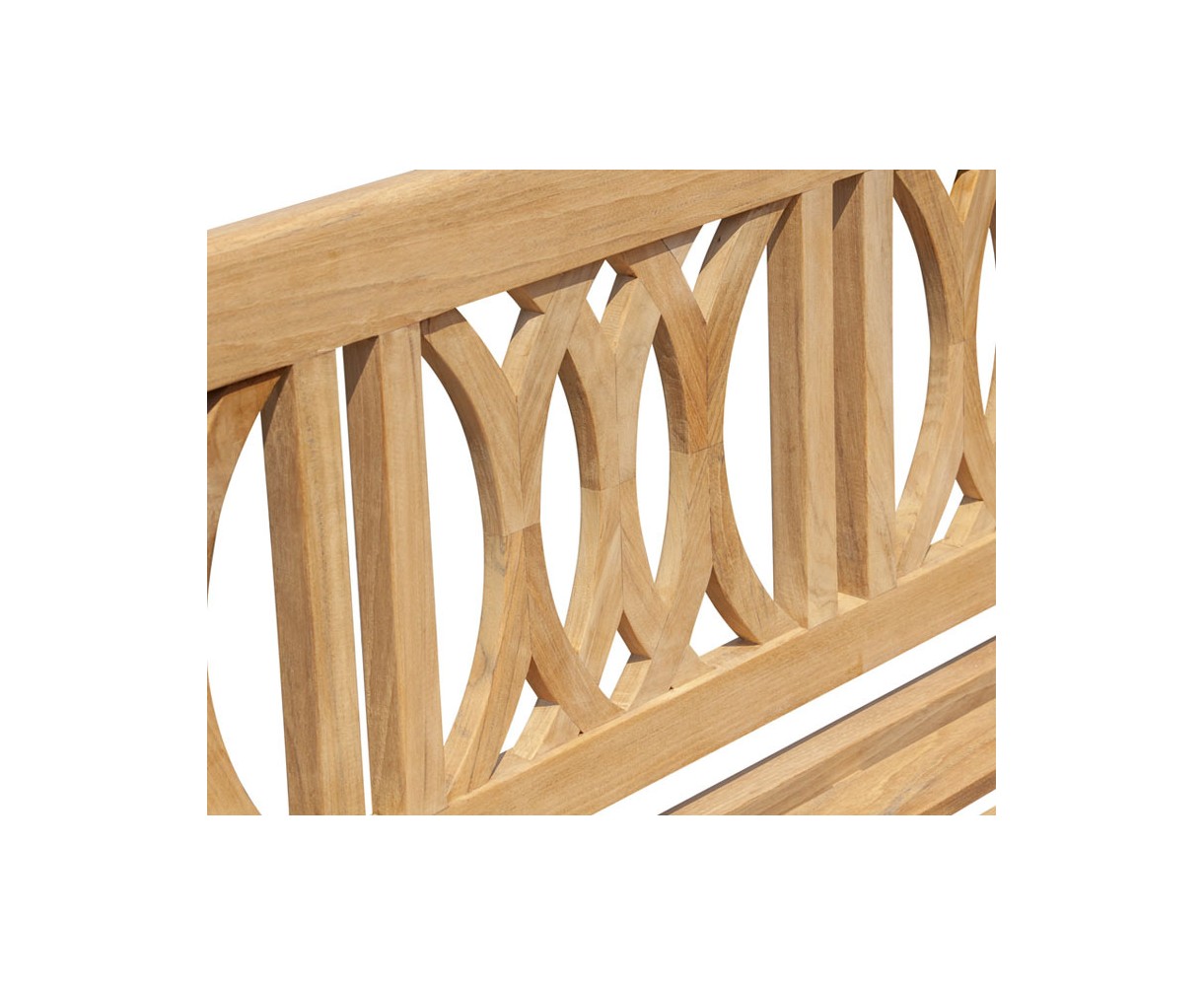 Grosvenor Teak Decorative 1.8m Bench