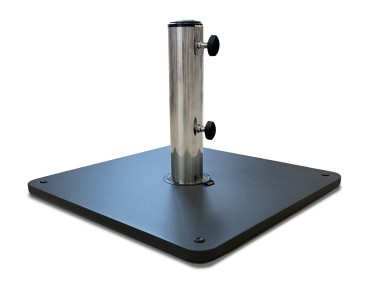 25kg Garden Parasol Base - Stainless Steel Tube