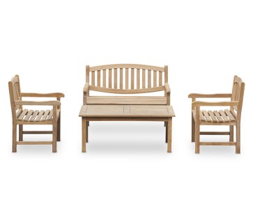 Hilgrove Coffee Table and Ascot 1.2m Seating Set