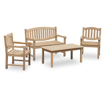 Hilgrove Coffee Table and Ascot 1.2m Seating Set